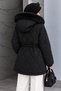 Short Nova Jacket with Waist Tunnel TSD260361 Black - 6