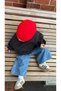 Red Unisex Jersey Kids' Beanie - 3