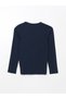 Nevavm Navy Blue Combed Cotton Plain Men's Underwear Undershirt with Difference - 6