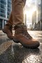 Coffee Nubuck Genuine Leather Lace-Up Boot with Non-Slip Sole and Waterproof Construction for Men's Outdoor Boots M1461 - 3