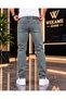 Men's Stretch Fabric Slim Fit Denim Jeans - 3