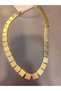 Checked Bead Necklace