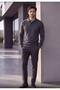 Classic Men’s Polo Collar Knit Sweater with Wool Blend - 2