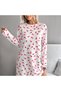Cotton FABRIC PATTERNED NIGHTGOWN - 2