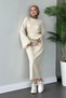 Women's Off-the-Shoulder Long Knit Dress, 135 cm, Standard Size, Fits Sizes 36–44 - 5