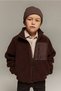 Brown Unisex Jersey Kids' Beanie - 3
