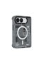 iPhone Duo-Compatible Case with M-safe Technology and Camera Control Button—Technology Series Cover, Gray