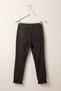 Italian Black-Pocketed, Elasticated Hem, Tie-Detail, Narrow Leg, Stretch Fabric, Woven Pants 102 58 - 3