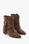 Radana Women's Heeled Boots - Brown Suede - 2
