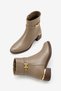 Palou Women's Heeled Boots - Taupe Color Rustic - 4