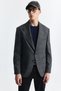 Plaid Relaxed-Fit Blazer Jacket - 2