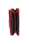 Twin Red Genuine Leather Phone Wallet - 4