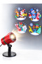 New Year's Projector: Indoor and Outdoor Light Projector with 4 Different Rotating Christmas Designs - 3