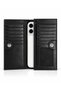Paris Line Black Genuine Leather Phone Wallet - 2