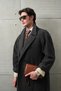 Fraxy Genuine Leather Clutch Bag with Fingerprint Reader - 7