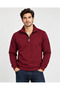 Fleece-lined SWEATSHIRT--741 - 2