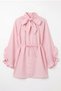 Tunic with Tie-Detail Y0059 - LIGHT PINK - 4