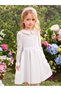 Rochie, alb - 3