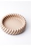 Spiral Ribbed Catchall Bowl, 16 cm Twisted Key Bowl for Entryway, Coins, Desk and Nightstand, White - 6