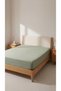100% Cotton Double-Size Fitted Sheet, 160x200 cm - | Double | Extra-Large King Size - 7
