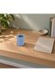 Arched Pen Pot, Round Pencil Cup with Rounded Loop Columns and Scalloped Rim, Markers, Steel Blue - 4