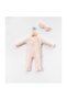 Baby Girl Floral Bouquet Embroidered 3-6-9 Months Bandana Romper Set Newborn Hospital Release Baby Outfit - 2