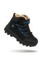 Lagoos 1127 Black, Windproof, Velcro-Closure, Fur-Trimmed Boys' Boots - 3