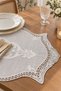 Sultan Embroidered Stain Resistant, Hassle-Free American-Style Placemat (35 x 45 cm) - 2