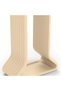 Ribbed Headphone Stand with Base Tray, Modern Office Gaming Bedroom Decor, 25.3 cm, Sand - 2
