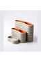 Ribbed Desk Organiser Set of 3 with 2 Removable Inserts, Vanity and Bedside, White - 6