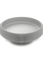 Ribbed Bowl with Hidden Twist-Lock Container, Entryway Desk Vanity Organiser, 20.5 cm, Marble