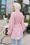 Tunic with Tie-Detail Y0059 - LIGHT PINK - 5