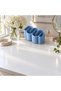Wavy Desk Organizer with 2 Removable Inserts, Scissors, Minimalist Matte, Light Blue - 3