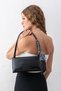 Shoulder Bags - Black - Faux leather - 7