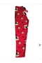 Suede pajama bottoms with pockets and a Teddy Bear Print pattern - 2
