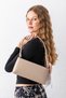 Bella Women's Scarf-Detail Soft Leather-Look Baguette-Shaped Shoulder Bag - 3
