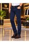 Men's Regular Fit Relaxed-Fit Denim Pants - 5