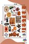 Halloween, 4 PAGES, Stickers, Daily Planner, Agenda, Planner, Bullet - 3