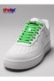Flat Metal Capsule-Lock Smart Shoelace - Neon Green
