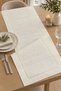 Sena Embroidered Stain Resistant, Low-Maintenance Table Runner (40 x 140 cm) - 2
