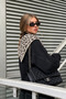 Yumoş Fleece Wild Touch Leopard Shawl - 5