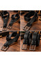YTS LEATHER 2 Genuine Leather Men's Belts – Black, Classic Buckled Belt, Suitable for Everyday and Classic Use - 2