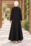 TWO-STRAND SET WITH ZIP DETAIL—BLACK - 4