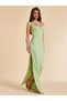 Rochie maxi, verde - 7