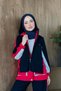 طقم سيلف غارنيلي باللون الأحمر - 4