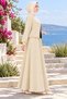 TWO-STRAND SET WITH ZIP DETAIL—BEIGE - 2