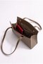 Mira Model Magnetic-Closure Taupe Color Women's Shoulder and Clutch Bag - Women's Shoulder Bag - 2