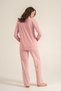 Women's Sweet Sunday Pink Long Sleeve Pajama Set Pc9295-S-V1 - 4