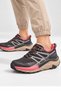 Women's Waterproof Outdoor Shoes, Black and Pink, Non-Slip Sole, Trekking and Hiking Style