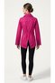 Women's Safari Jacket with Pocket Detail and Snap-Fastened Closures, Long-Sleeved, Collared, and with Collar Detail and Sleeve Details - 2